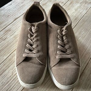 Men's Tan Suede Stylus Sneakers